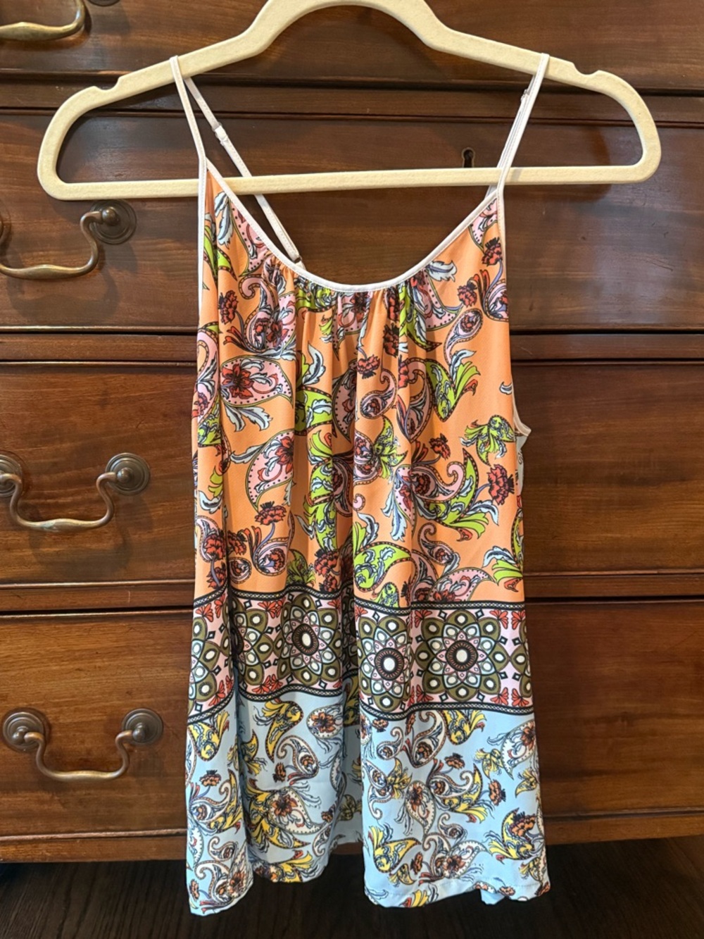 Clover Canyon Paisley Silk Top